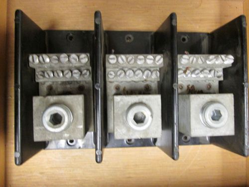 Underwriters Power Distribution Block  13026  line 1000MCM  load (12) #4-#14  3P