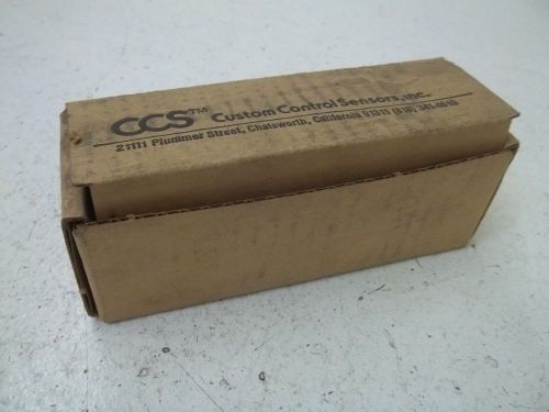 CUSTOM CONTROL SENSORS, INC.  611GM1787 PRESSURE SWITCH 1000PSIG *NEW IN A BOX*