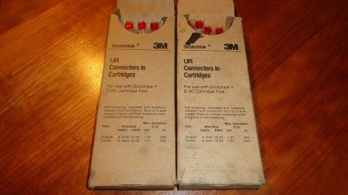 170 UR CONNECTORS IN CARTRIDGES SCOTCHLOK 3M USE W/E-9C CRIMPING TOOL