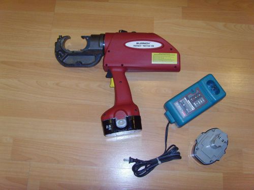 Burndy patriot pat 750 18v hydraulic crimper tool for sale