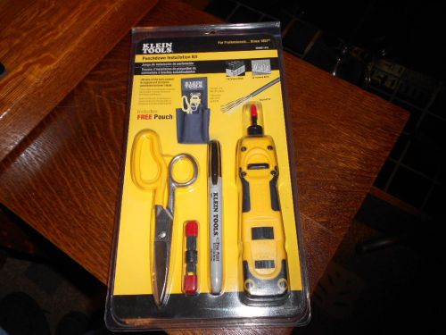 Klein Tools VDV027-813 Punchdown LAN Installer Starter Kit with Pouch