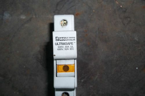 FERRAZ SHAWMUT ULTRASAFE USCC1I FUSE HOLDER 600V 30A (lot of 10)