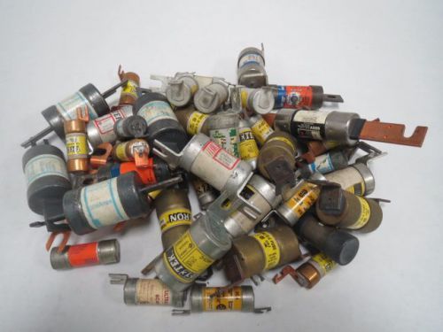 LOT 50 BUSSMANN HUGE LOT ASSORTED FUSES TRON FUSETEK SHAWMUT B202049