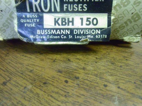 BUSS TRON KBH 150 RECTIFIER FUSE (QTY 5) # J54402