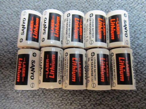 20 PCS SANYO CR14250SE 3v 850mah Lithium battery, memory backup, snuza