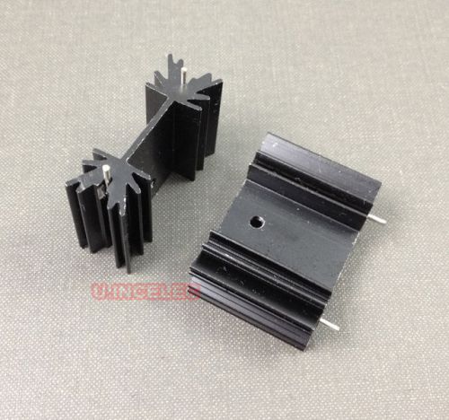 20pcs heatsinks to-220 heat sinks for power mosfet 35x25x12mm for sale