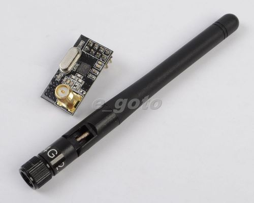 Nrf24l01+ wireless transceiver module 2.4g + sma antenna for arduino raspberry for sale