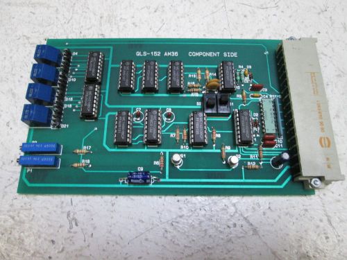 QUADREL QLS-152-AM36 PC BOARD *USED*