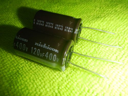 25PCS 400V 120UF Radial Electrolytic Capacitor 18x30mm