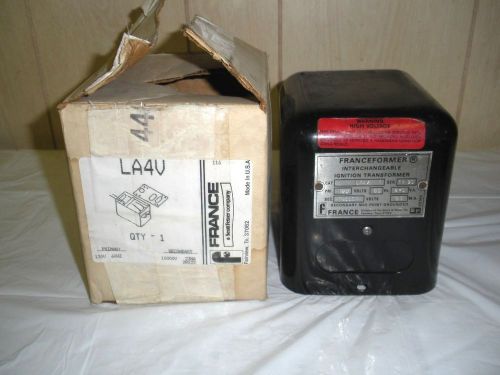 France la4v three position terminal ignition transformer oil furnace for sale