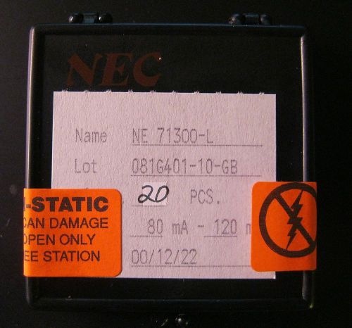 Nec cel ne71300l low noise l-k band gaas mesfets qty:20 for sale