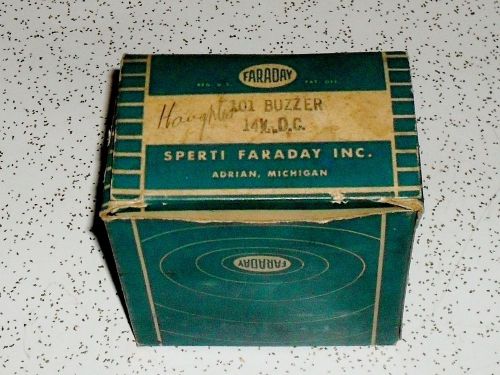 Sperti Faraday 101 buzzer 14 volt NIB