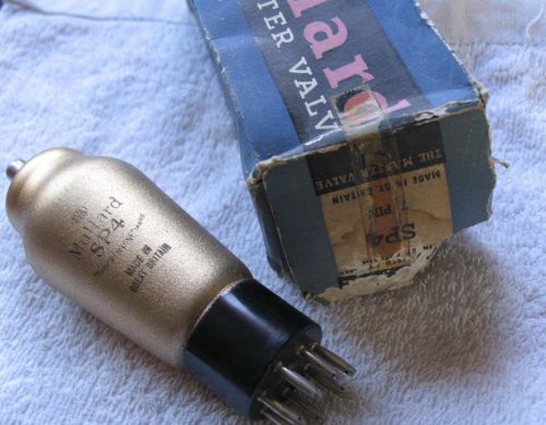 1 NOS Tube Gold Mullard SP4  E446  WE23 MS/Pen  7-PIN