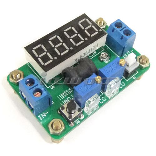 DC Step Down Buck Regulator Constant Voltage+Volt/Amp Meter Green LED dispaly