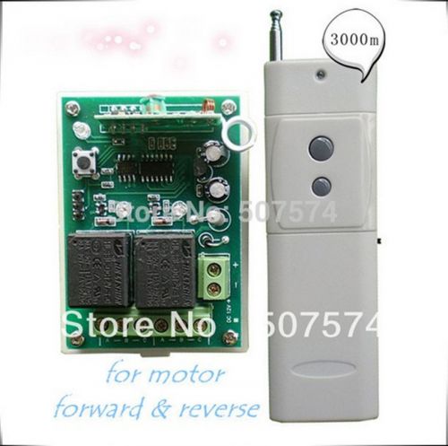 RF remote control switch/ long distance transmitter and receiver for motor