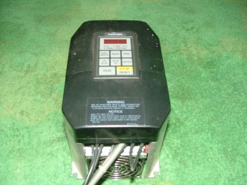 Toshiba Transistor Inverter Type form VFSX-2037UP1, 6.5 KVA, Volts 200-230 Nice