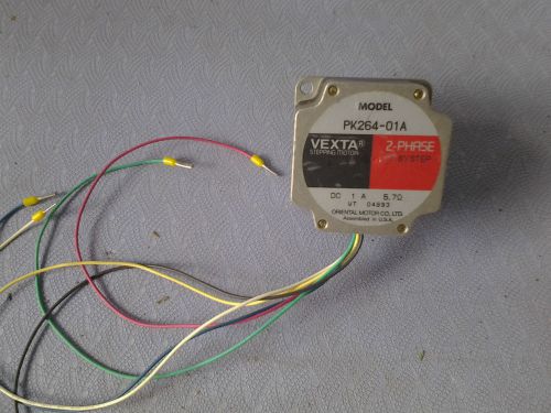 Vexta PK264-01A Stepper Motor 1.8 degrees/step 2 Amps 1.8 Ohms