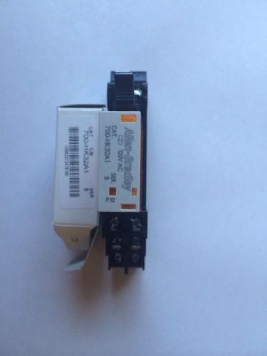 New allen bradley 110vac relay 700-hk32a1 with base 700-hn122 for sale