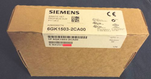 SIEMENS 6GK1503-2CA00 SIMATIC NET PROFIBUS OLM/P11 OPTICAL LINK MODULE