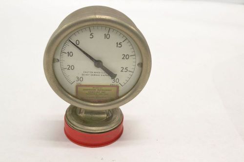 NEW ANDERSON PRESSURE 30-30PSI 4 IN GAUGE B286213