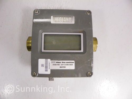 Hedland MR Flow Meter Transmitter 3500PSI 241 Bars Max H205B-020-MR