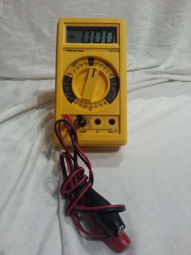 WAVETEK HD110 HEAVY DUTY DIGITAL MULTIMETER