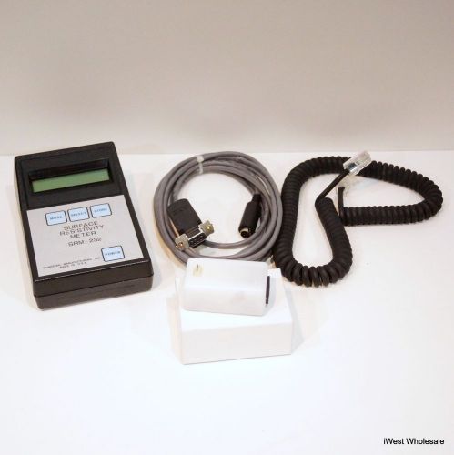 Guardian SRM-232-10 | Surface Resistivity Meter w/ 0 -10 ohms/sq range