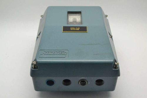 FOXBORO E96S-IA-D 120V-AC MAGNETIC FLOW TRANSMITTER B389390