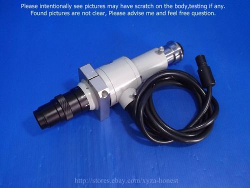 Kyowa IMZ-EA, Machine Vision Coaxial macro zoom lens &amp; Light guide, sn:6188 R?J.