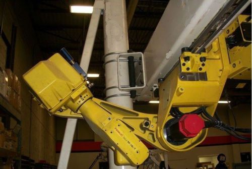 Fanuc Robot M16iT W Rj3 Control Gantry TopLoader Track 21Ft Travel Video Tested