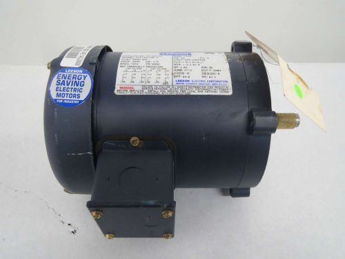 LEESON C4T17FC10B 1/3HP 208-230/460V-AC 1725RPM S56C 3PH ELECTRIC MOTOR B351788