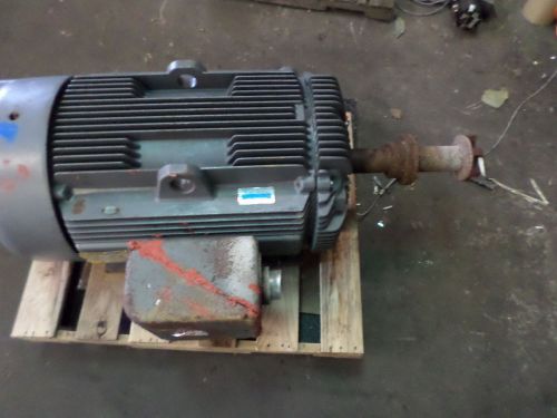 BALDOR SUPER E MOTOR CAT# ECP44206T-4 200HP 1180RPM 449T:FR 460V PH3 USED