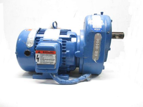 New magnetek 6-961849-40 pacemaker 3hp 460v-ac 6.20:1 280rpm gear motor d417866 for sale