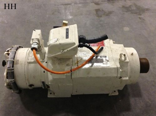 Allen Bradley Bulletin 1329L Inverter Duty Motor 10 HP 3560 RPM w/ Stearns Brake