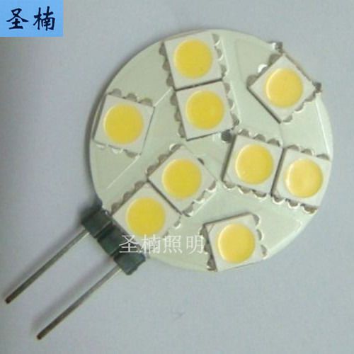 SN 10pcs 1W G4 9-5050 SMD LED Energy-saving lamps Light Warm White DC 12V Y