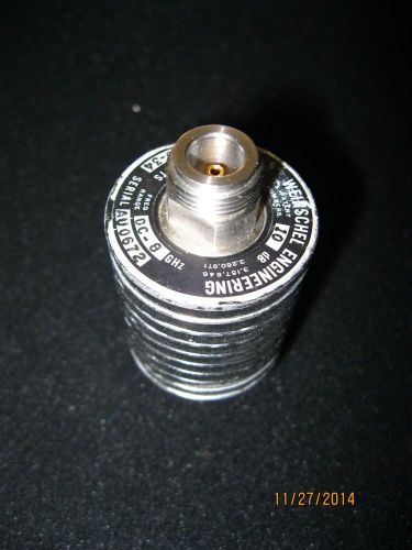 WEINSCHEL 33-10-34 MED POWER FIXED COAXIAL ATTENUATOR 10DB DC-8GHZ