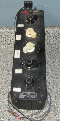 GENERAL RADIO GENRAD DECADE RESISTOR TYPE 1432-n