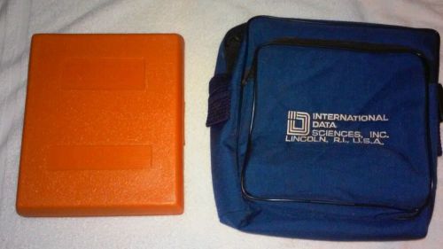 INTERNATIONAL DATA SCIENCE ANALOG TEST SET MODEL 96 ORANGE CASE FREE SHIPPING