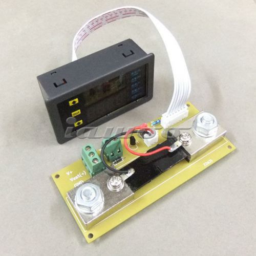 High Power Digital Voltmeter Ammeter DC10-90V 0-50A Voltage Current Dual Display