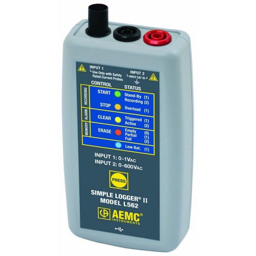 AEMC L562 Simple Logger II (TRMS Voltage &amp; Current)