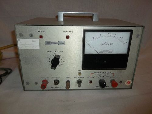 Hipotronics HA3M Hipot Tester With Probes !!!!!