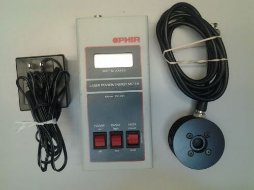 Ophir dg-hh handheld laser power meter, thermal head and ac power adapter for sale