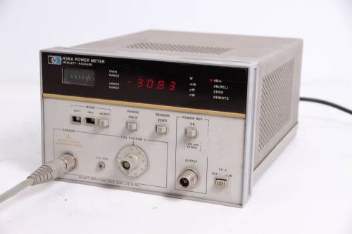 HP HEWLETT PACKARD MODEL 436A DIGITAL RF POWER METER