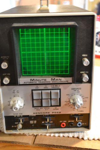 Vintage Sencore PS 29 Minute Man Oscilloscope  TV Radio