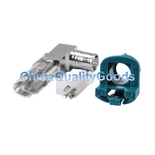 Fakra crimp Male RA Connector for Dacar 535 4pole