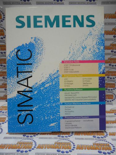 SIEMENS, 6ES7811-0CC05-0YX0, SOFTWARE S7GRAPH V5.2 SUL W2K/XP