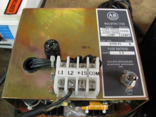 Allen Bradley Power Supply Series 1720-P1