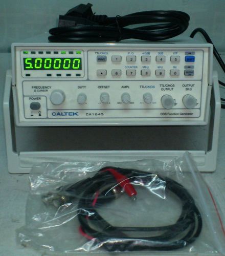 Dds function waveform signal generator 5mhz ac 220v ca1645-5 for sale