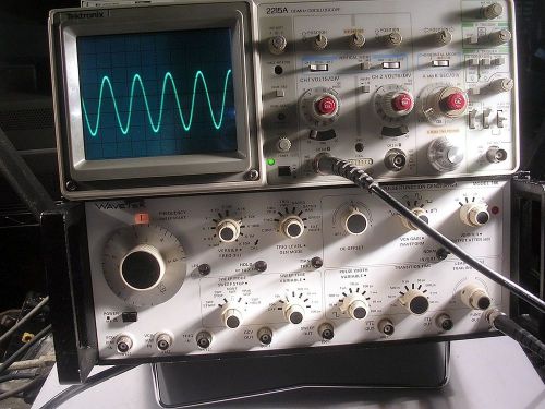 Wavetek 166 function generator 50 mhz tested for sale