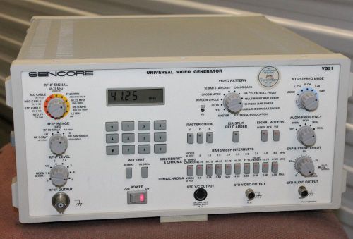 Sencore VG91 Universal Video Generator